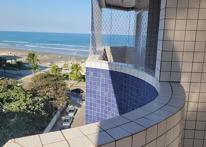 Apartamento Praia Grande 30 Metros Da Praia Estacionamento Gratuito E Wi-Fi