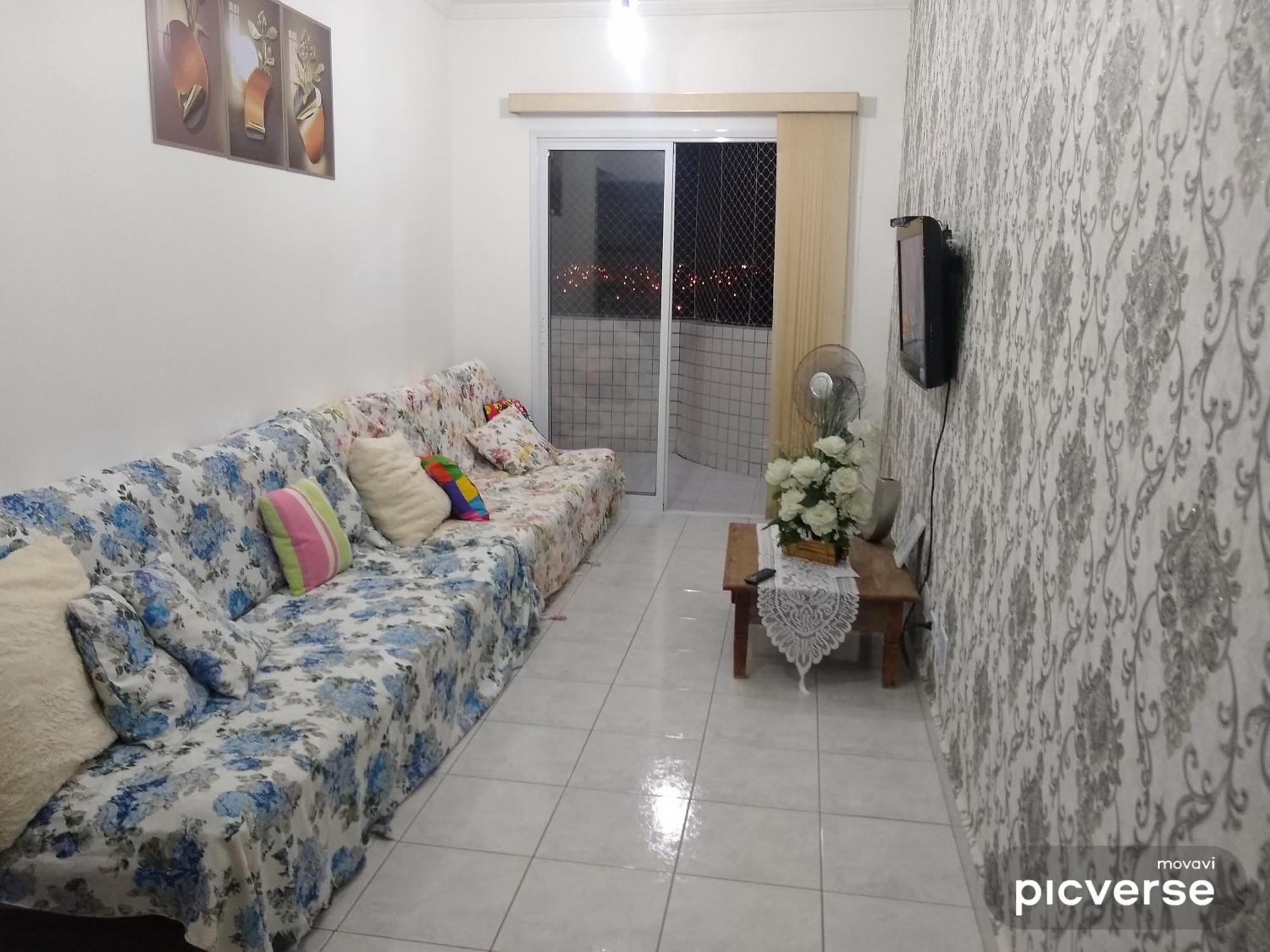 Apartment Grande 30 Metros Da Estacionamento Gratuito E Wi-fi Praia Grande (Santos)