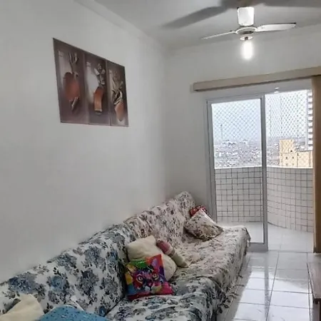 Apartamento Praia Grande 30 Metros Da Praia Estacionamento Gratuito E Wi-Fi Room photo