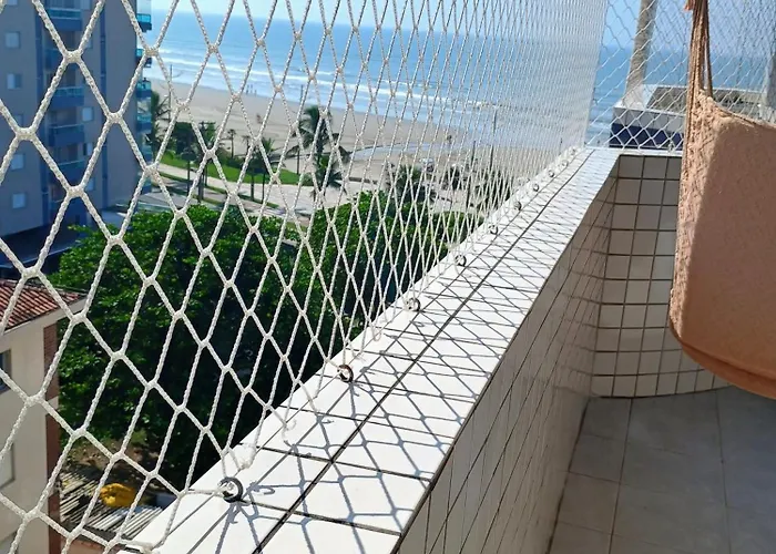 Apartamento Praia Grande 30 Metros Da Praia Estacionamento Gratuito E Wi-Fi